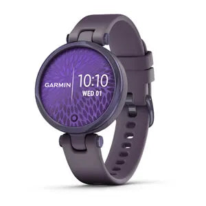Garmin Lily® - Sport Edition, Midnight Orchid Bezel with Deep Orchid Case and Silicone Band